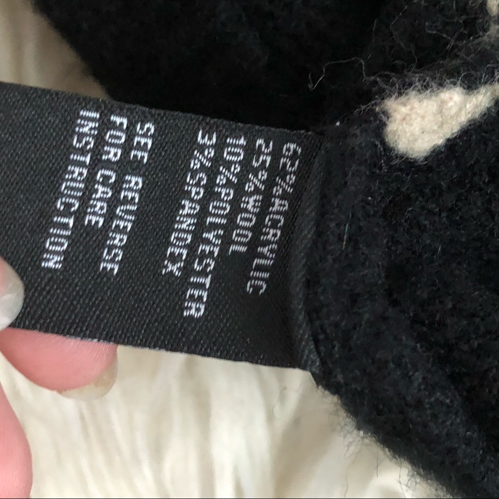 Cliche Black Rust and Cream Striped Sweater - Picture 8 of 10